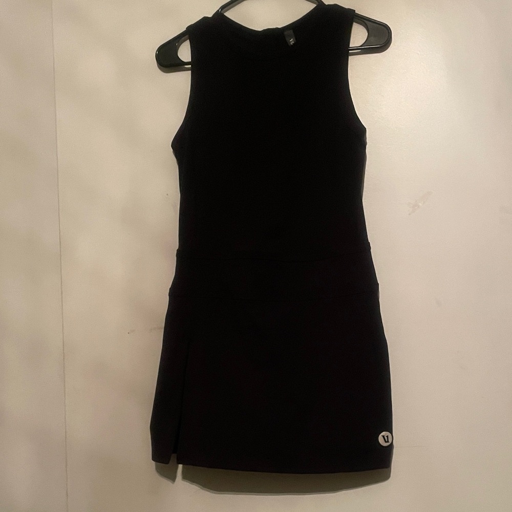 Vuori Black Topspin Tennis Dress M - Picture 3 of 5